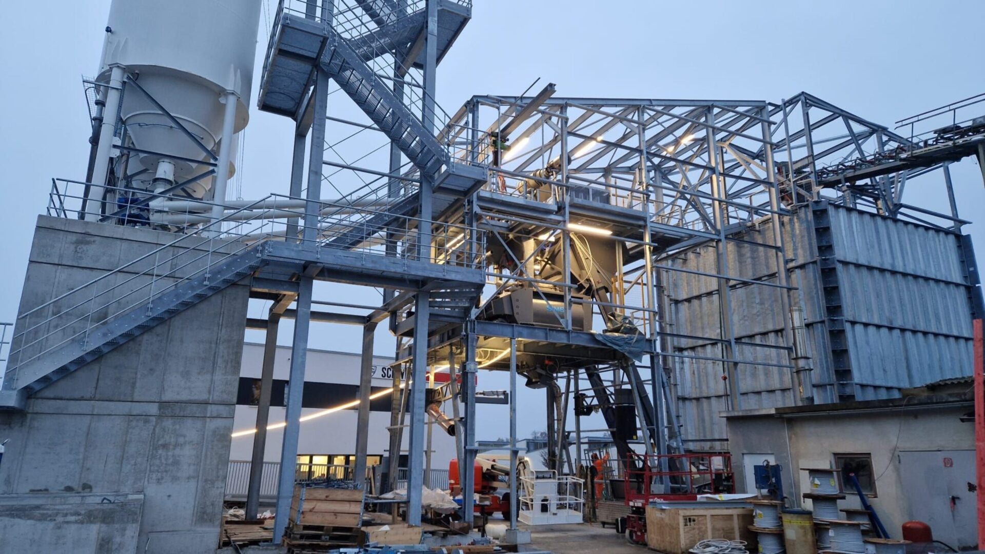 Frischbeton-Recyclinganlage BETONWASH