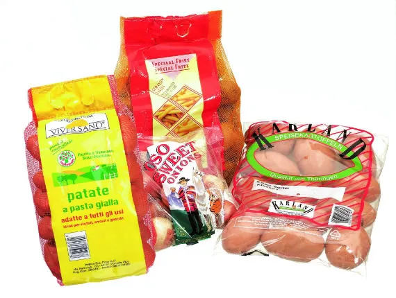 Tübnetz-Verpackung für Frischeprodukte