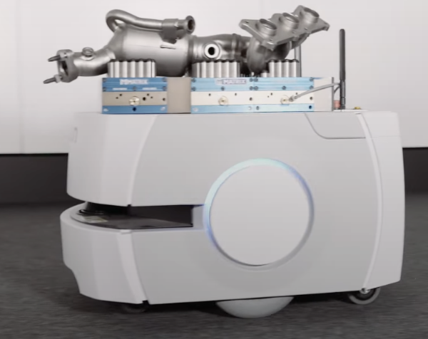 Automatisierter Materialfluss mit Omron