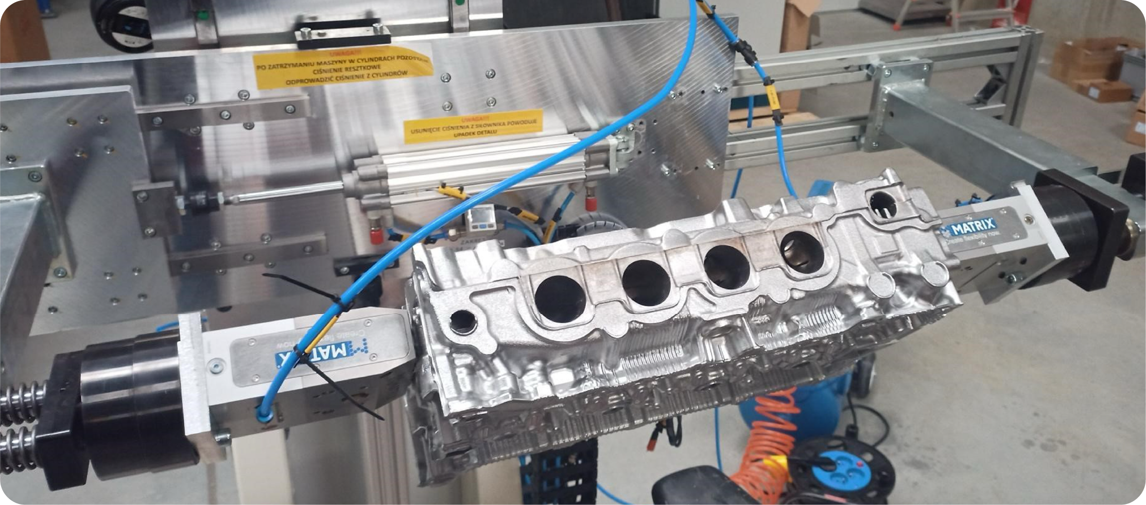 Flex Clamp in der Produktion