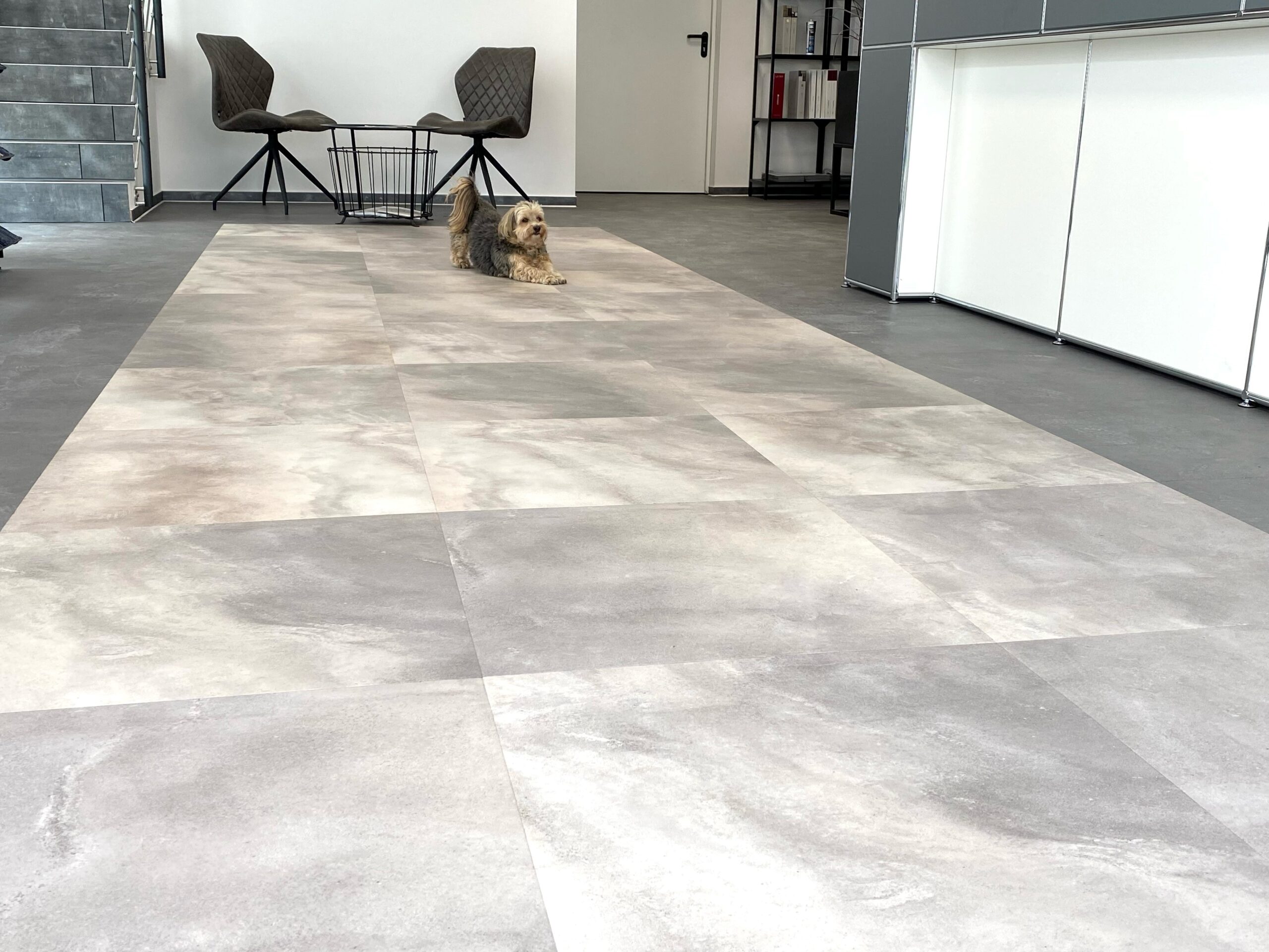 Biteo Designfloor verlegter Boden