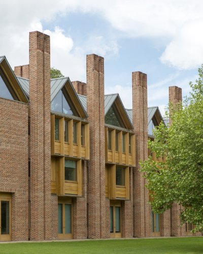 Zinkdach Referenzprojekt (Magdalene College Cambridge)
