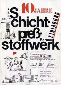 Historische Großformatpressenanlage
