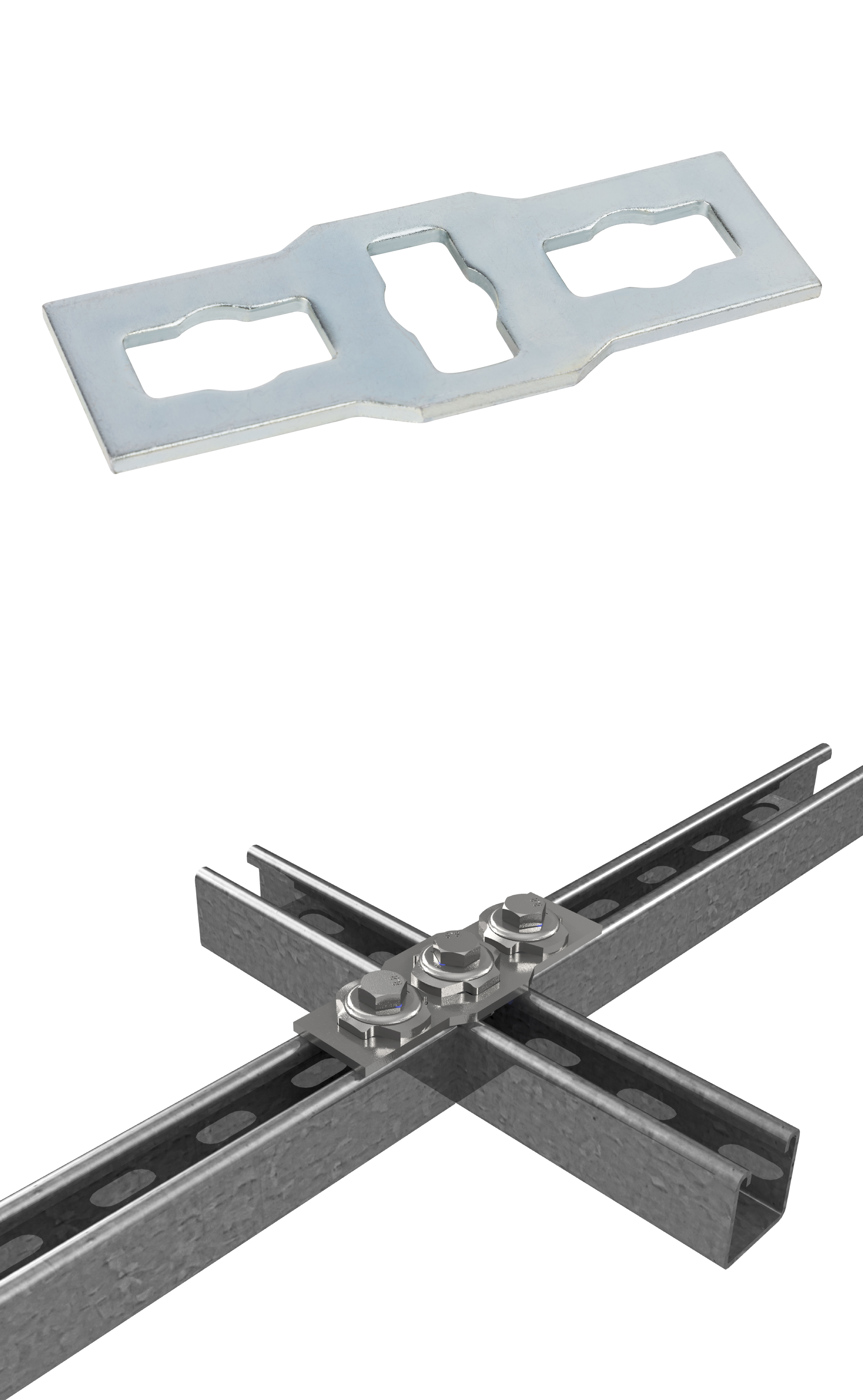 Kwikstrut Q Cross Fitting QFX