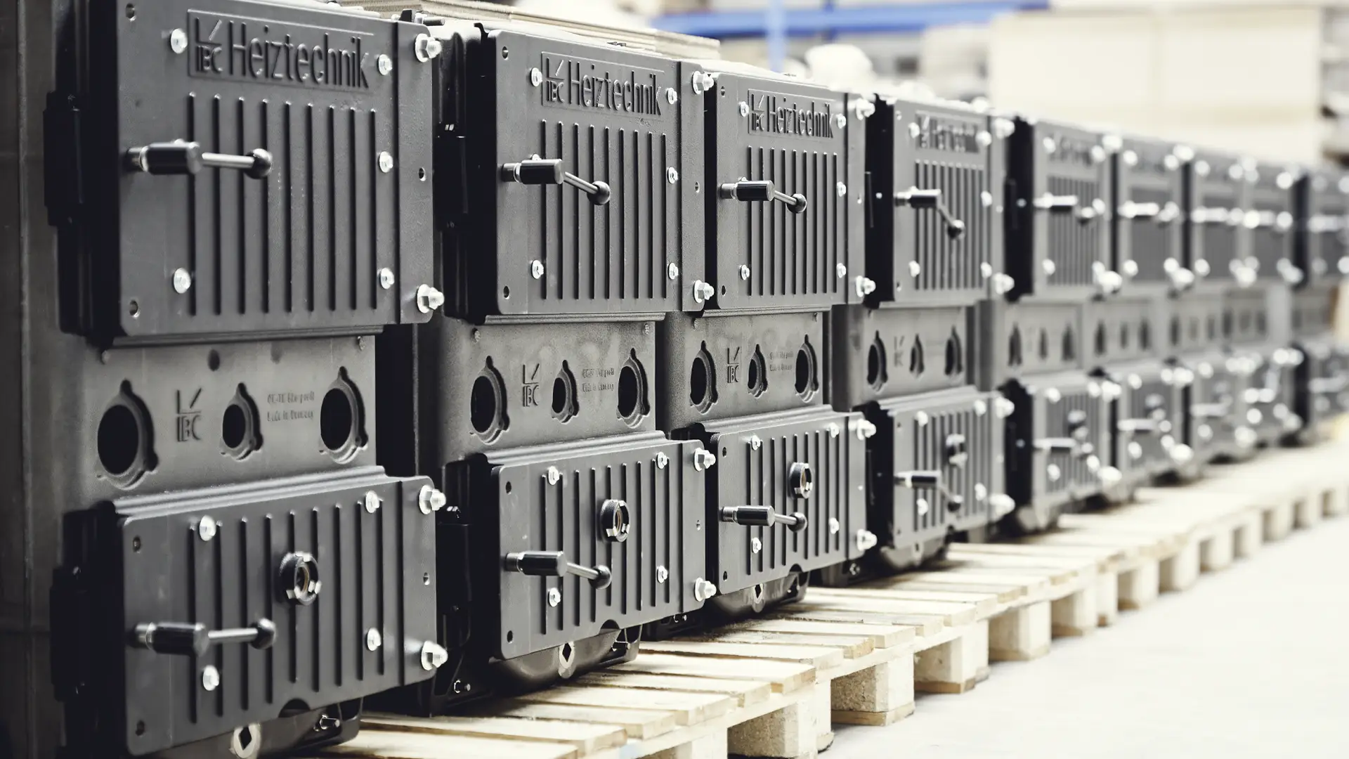 Cast sectional body for wood gasification and pellet boilers