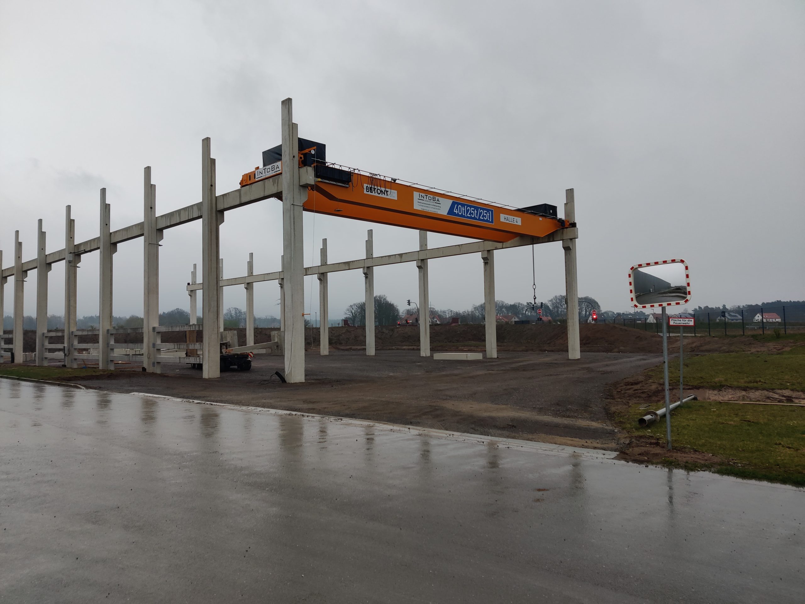 40-t-Krananlage BETONT