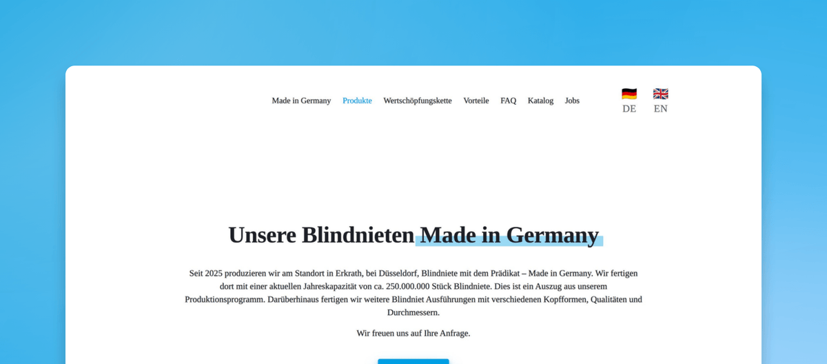 Standard-Blindniete
