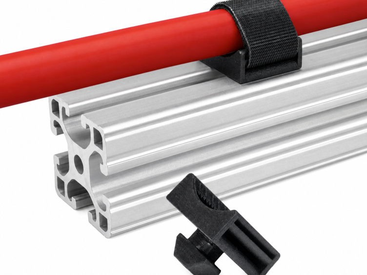 Kabelmanagement für Aluprofil 80/20