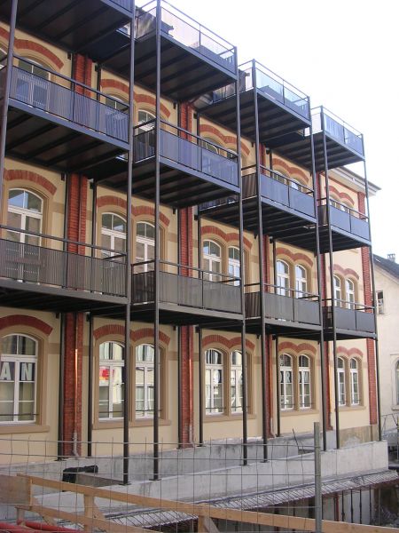 Balkonverglasung