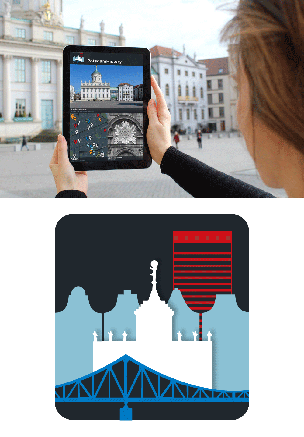 PotsdamHistory App – Icon-Beitrag