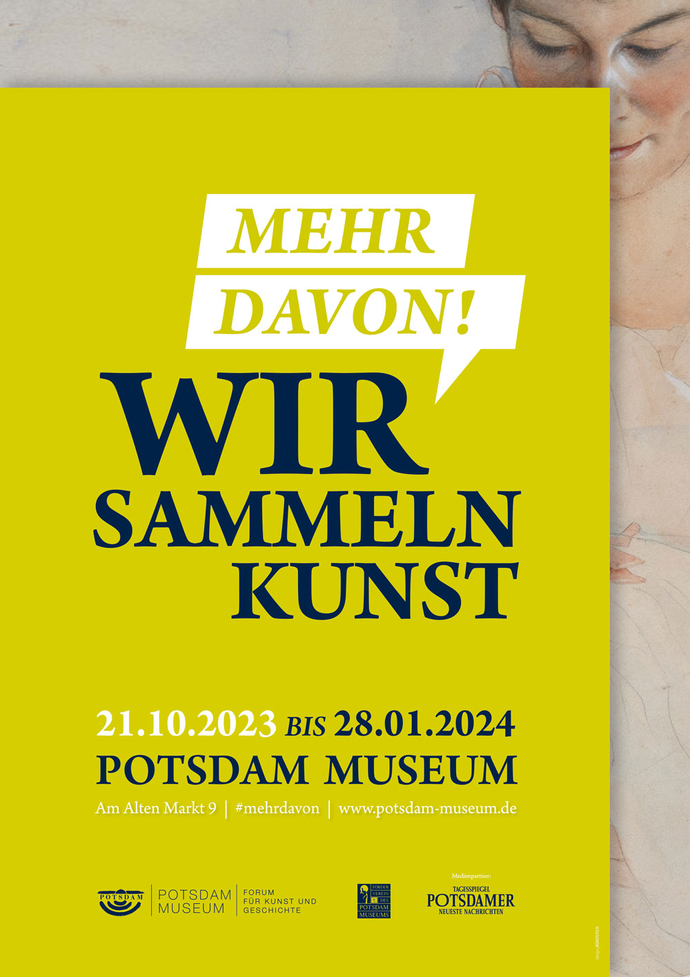 Mehr davon! Wir sammeln Kunst – Ausstellung des Fördervereins Potsdam Museum