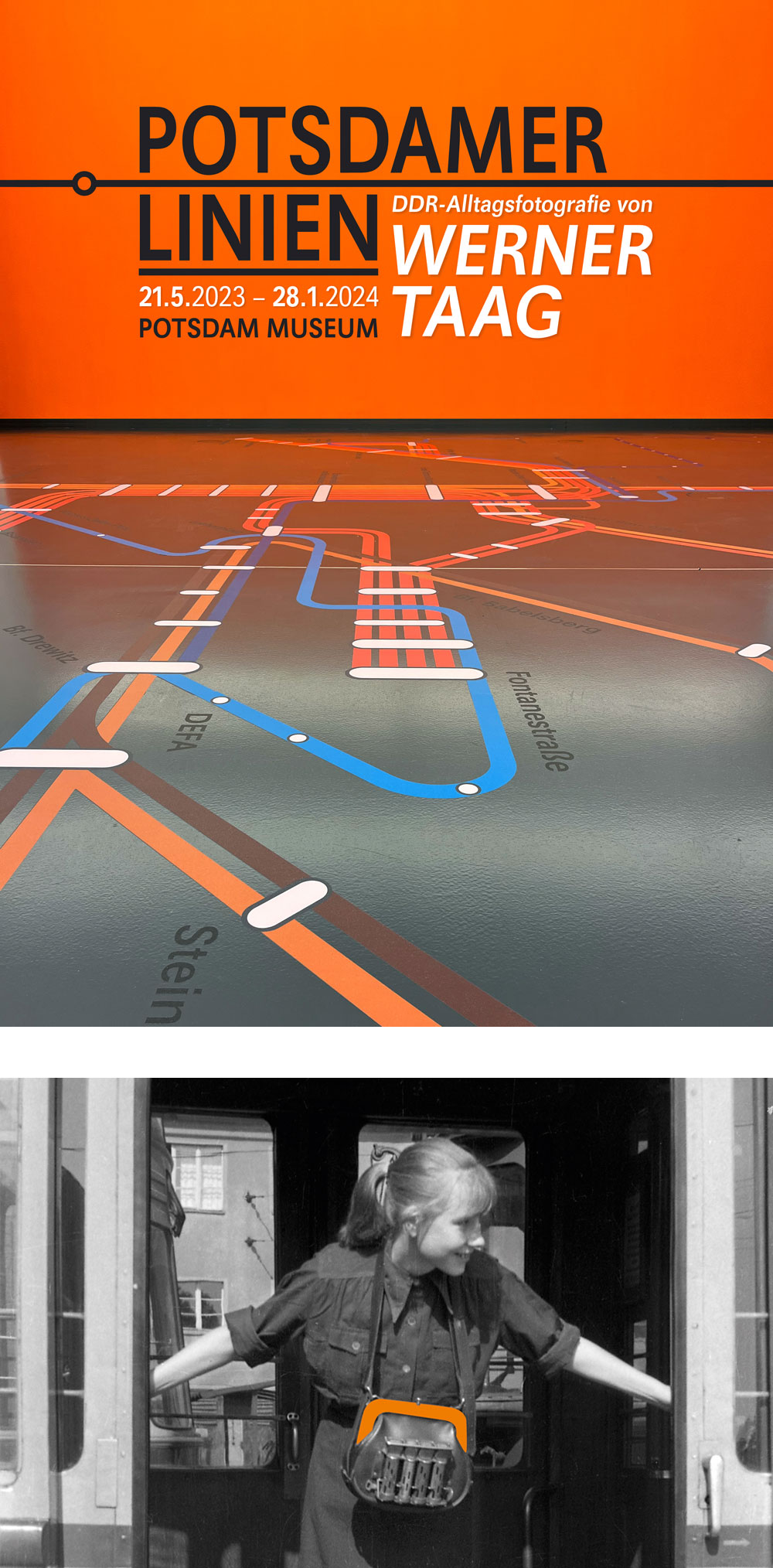 Potsdamer Linien – Ausstellung zu Fotografien von Werner Taag