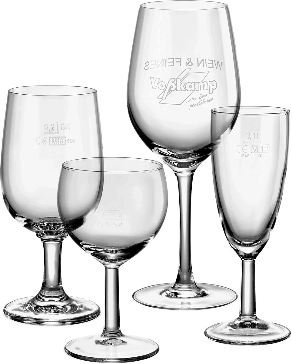 Wein- und Sektgläser
