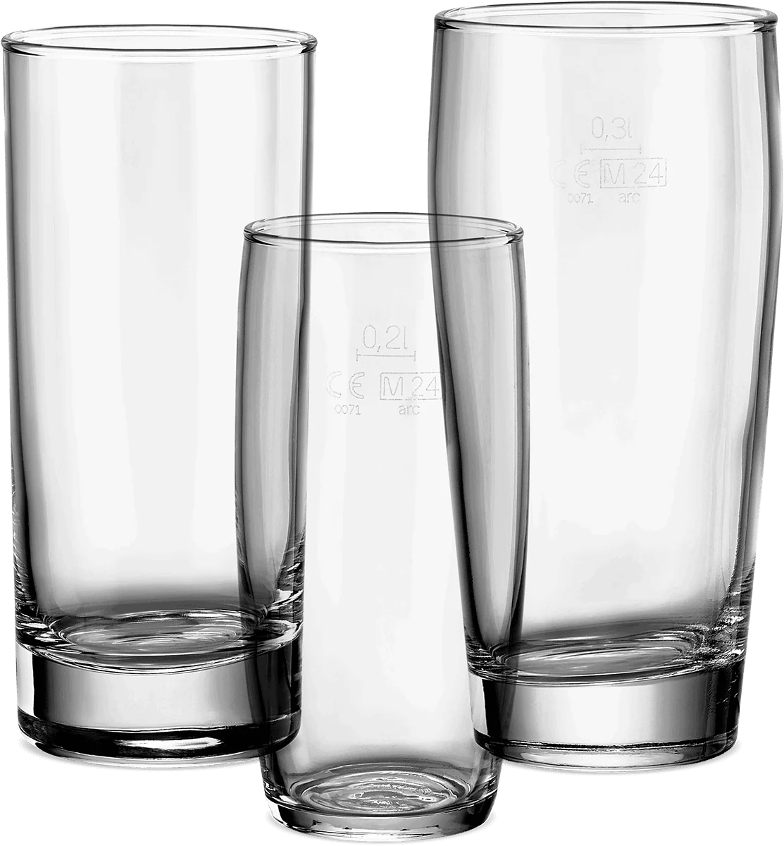 Biergläser (geeicht)