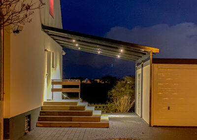 Terrassendach am Haus