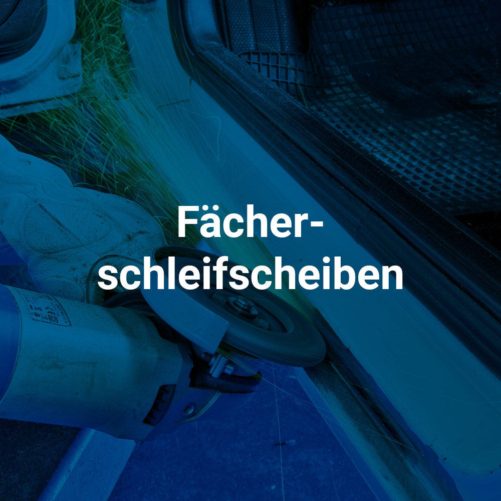 Produktübersicht Fächerschleifscheiben