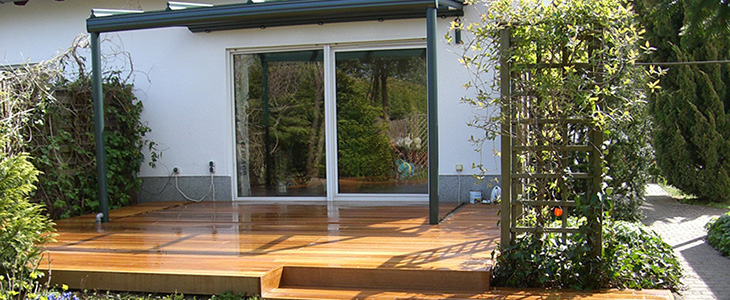 Holzterrasse (Bankirai)