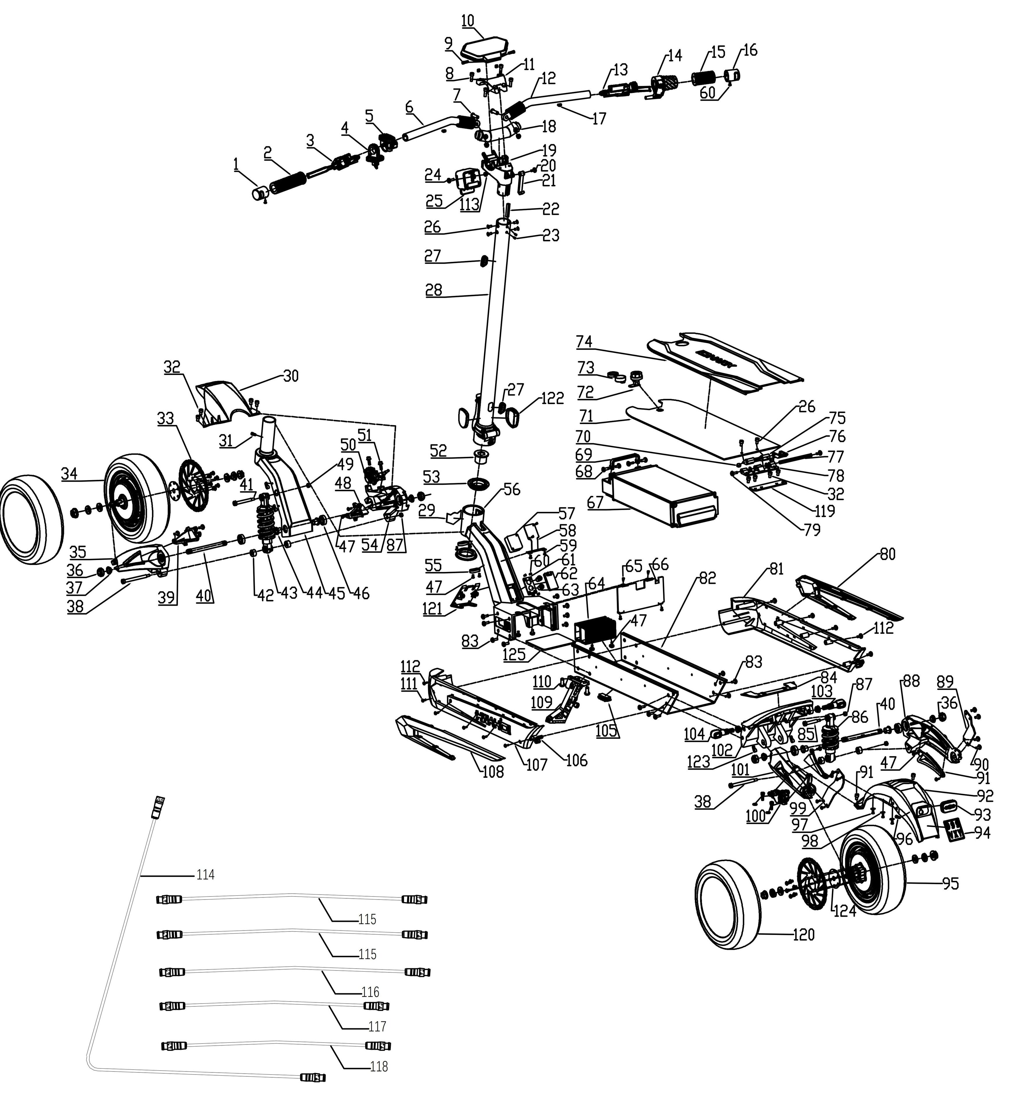 Elite X Exploded View