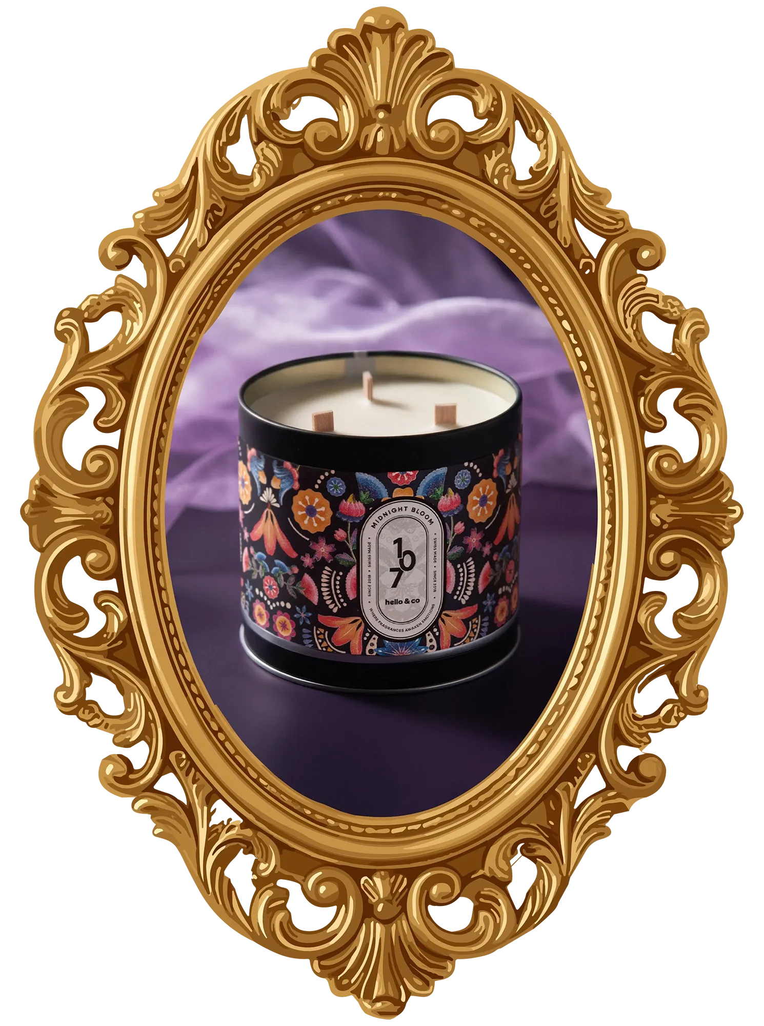 Duftkerze Midnight Bloom 107