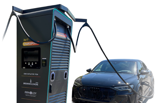 E-Auto-Schnellladestation