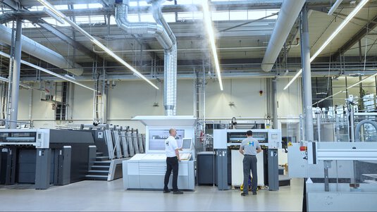 Befeuchtungssysteme für Druckindustrie