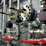 Prüfstand zur Prüfung reparierter Hydraulikkomponenten