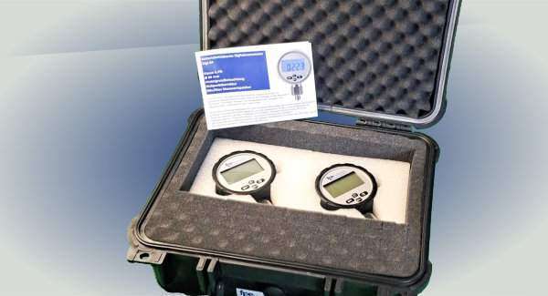 Messkoffer Digitalmanometer, komplett bestückt
