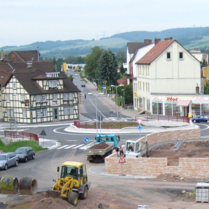 Straßenbauarbeiten