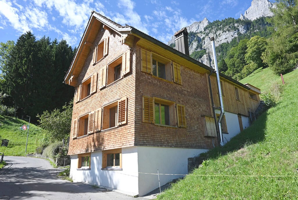 Referenzprojekt EFH Walenstadtberg (Holzfenster)