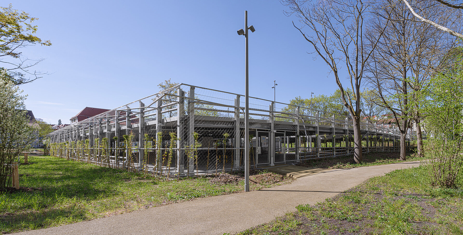 Neubau Parkdeck Walckerpark Ludwigsburg