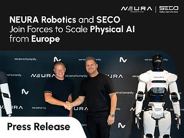 Partnerschaft SECO und NEURA Robotics für Physical AI