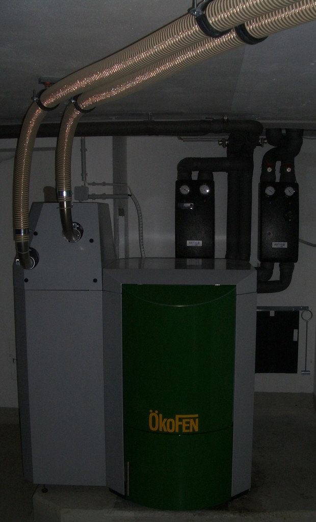 ÖkoFEN Pellematic Vakuumsaugsystem