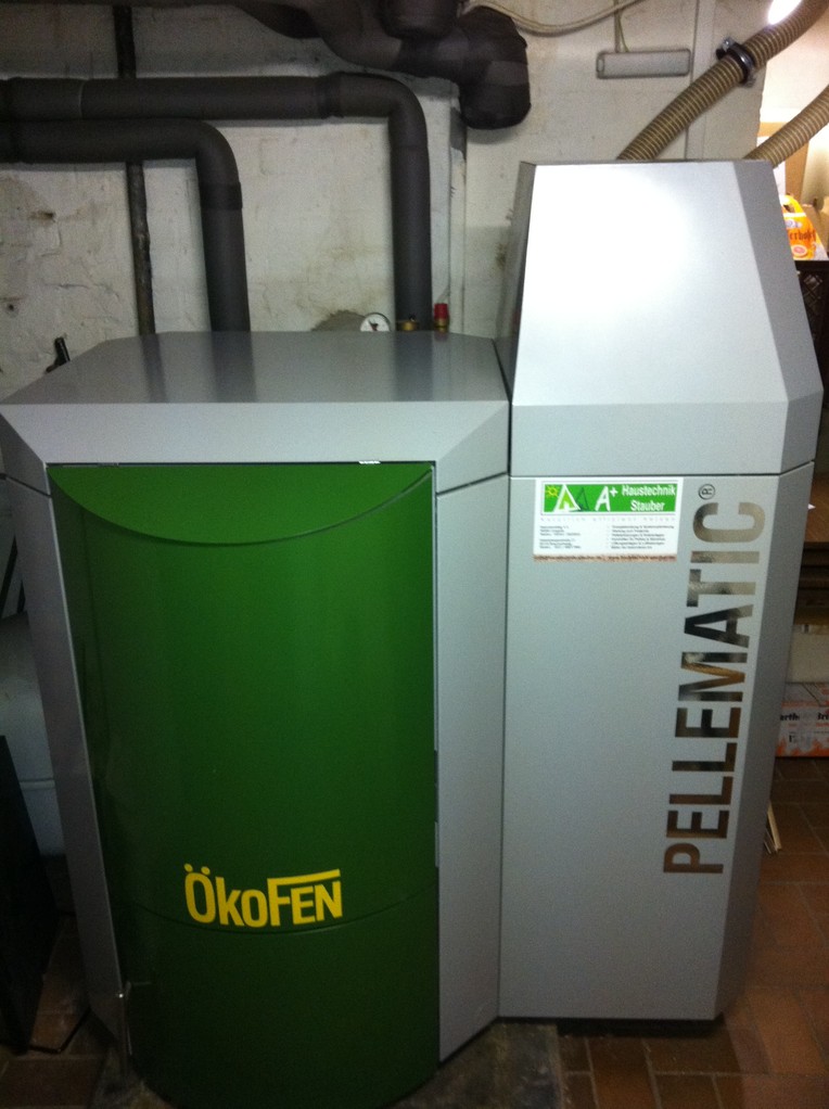 ÖkoFEN Pellematic Vakuumsaugsystem, Brenner rechts
