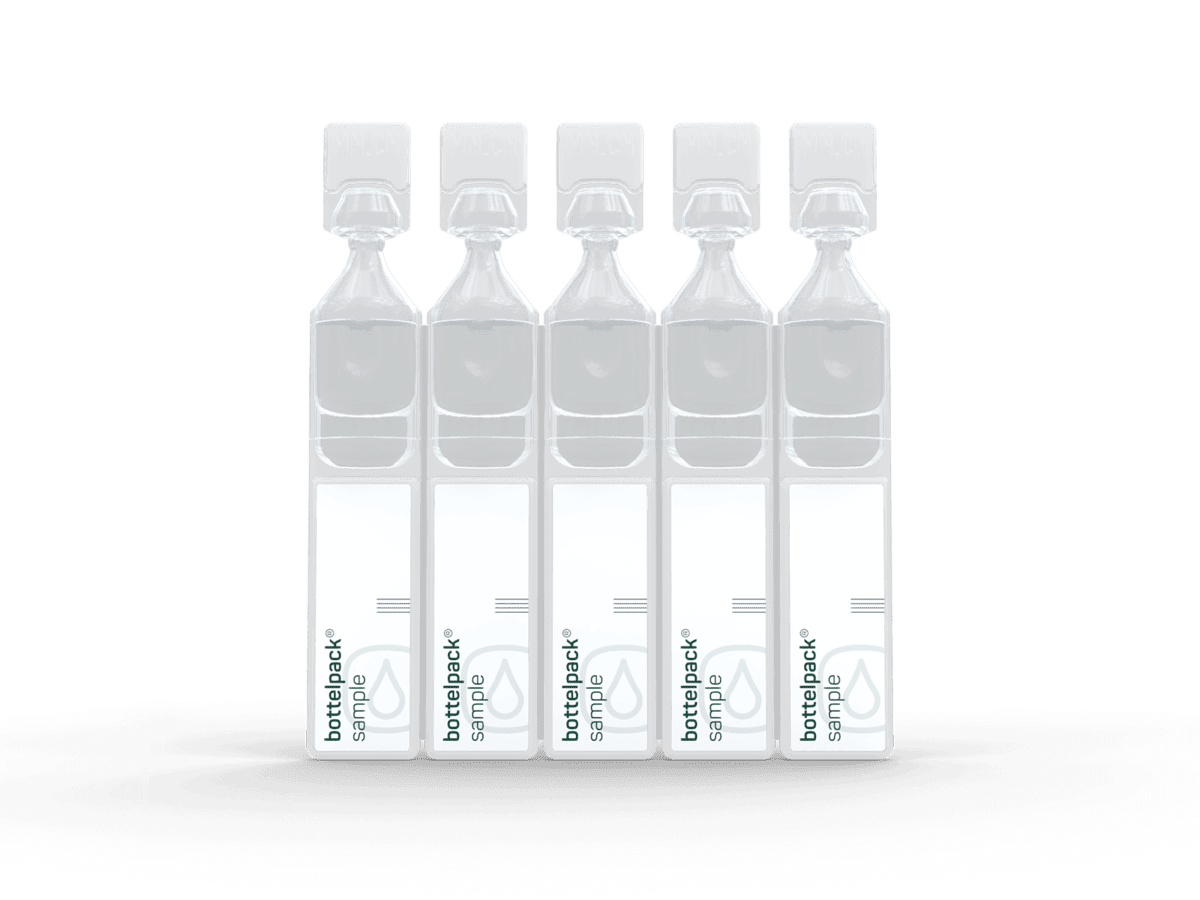 Sterile BFS ampoules
