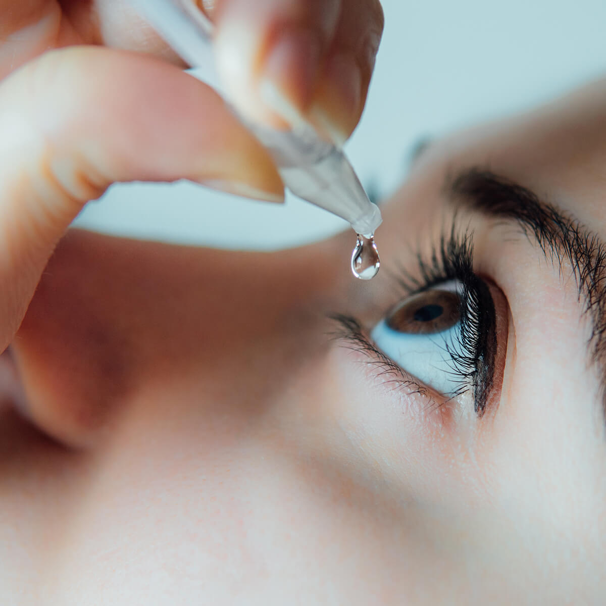 Single-dose eye drops
