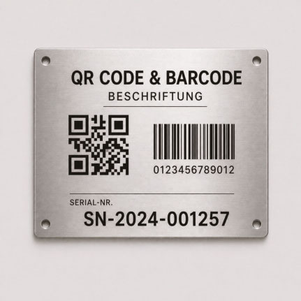QR- und Barcode-Beschriftung
