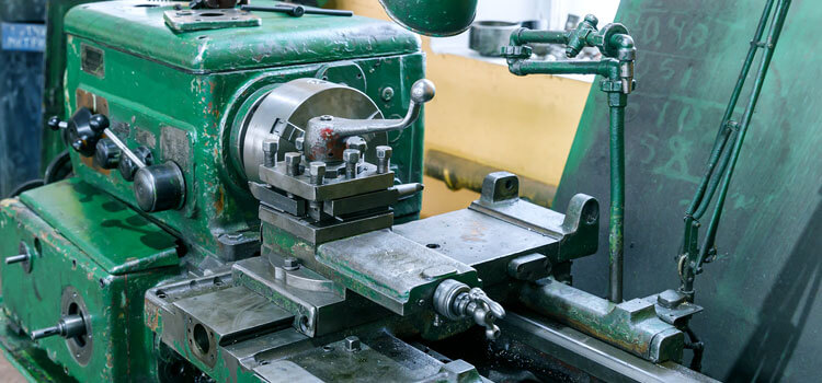 Historische Drehmaschine