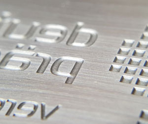 Blind-Prägestempel