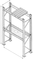 Palettenregal / Pushback Trolley System