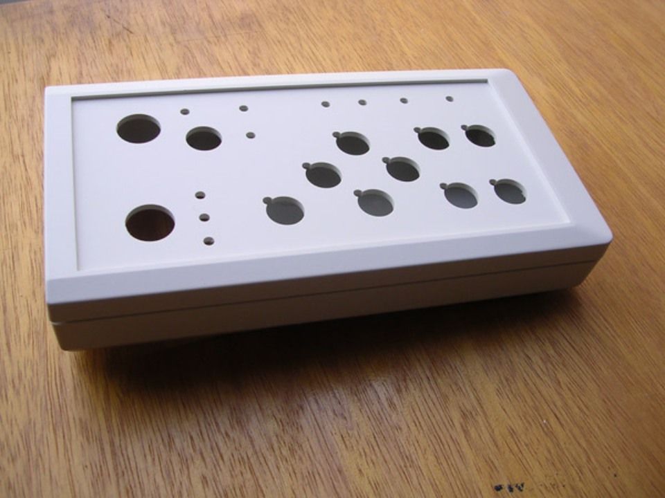 Bearbeitetes Gehäuse