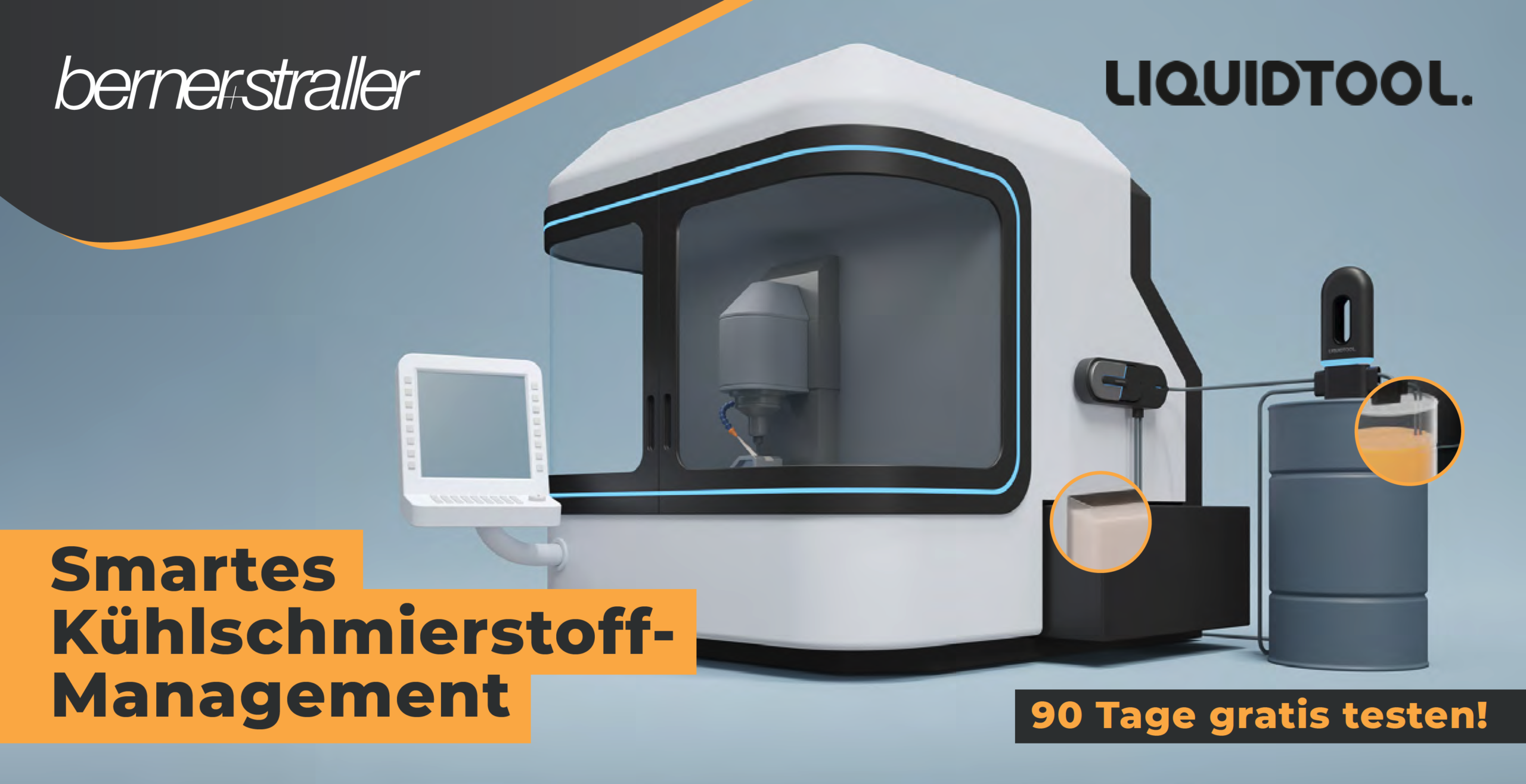 Automatisiertes Kühlschmierstoffmanagement mit Liquidtool