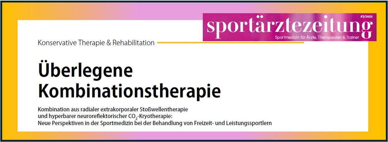 Fachbeitrag Kombinationstherapie, sportärztezeitung 02-2023