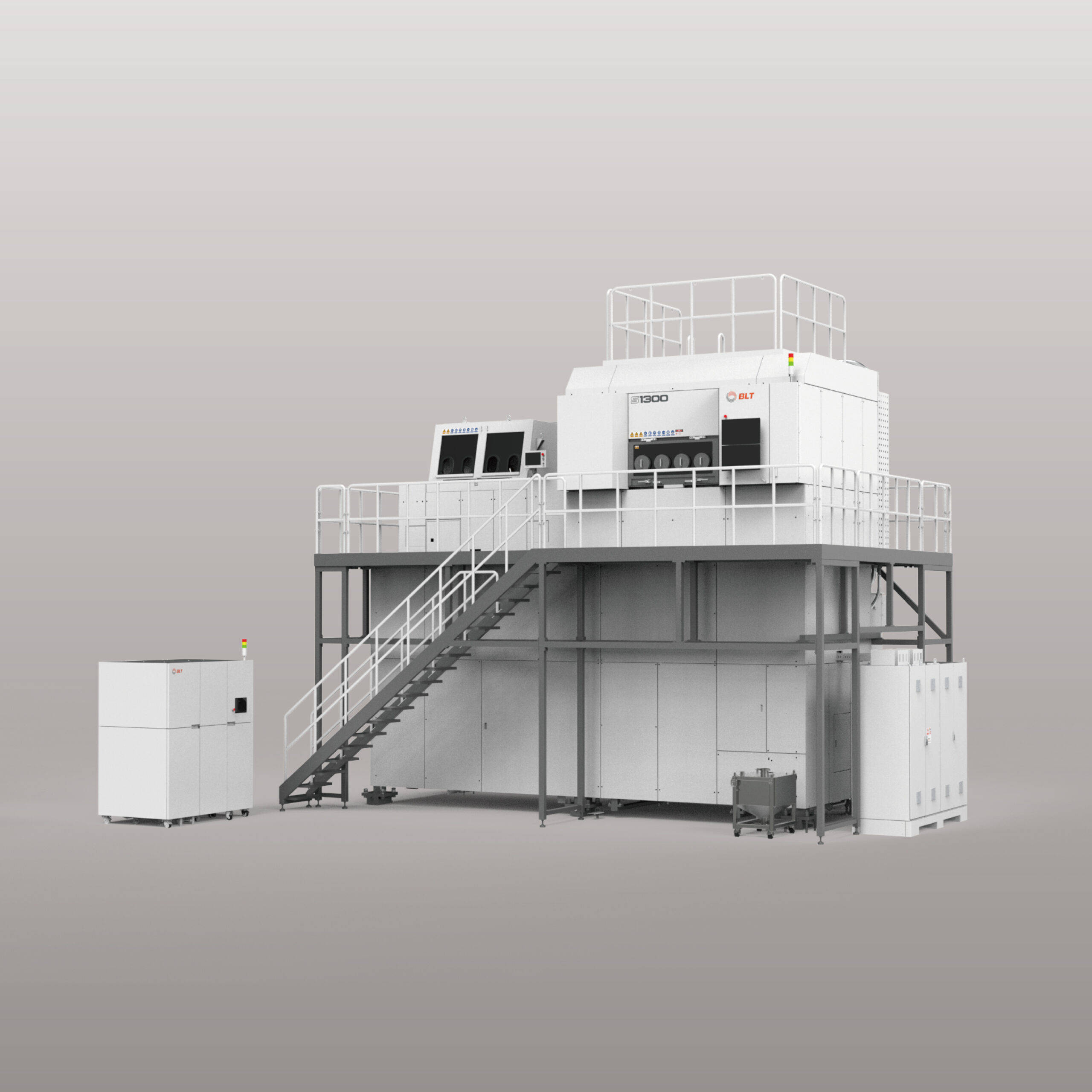 Integrierter Pulverkreislaufsysteem