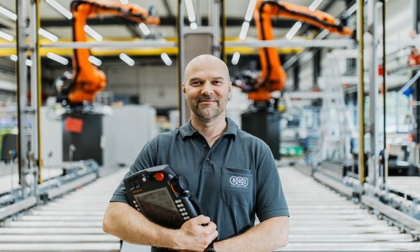 Arbeiten an einer Anlage