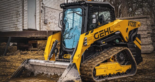 Gehl-Track Loader im Einsatz