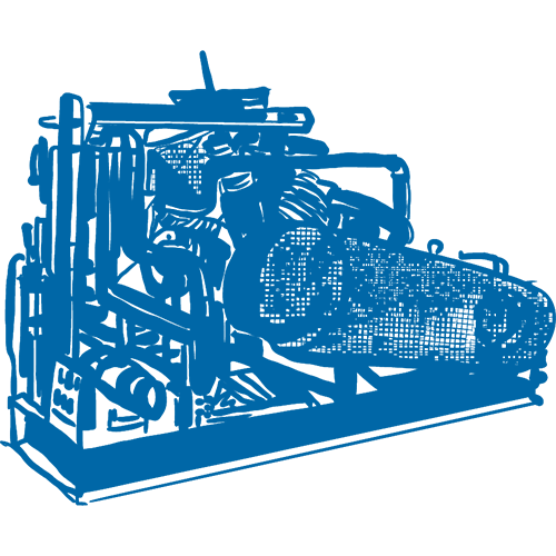 Industrieller Kompressor