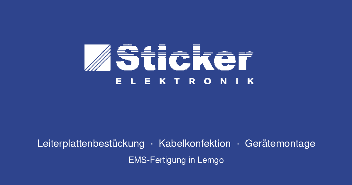 Sticker Elektronik Logo