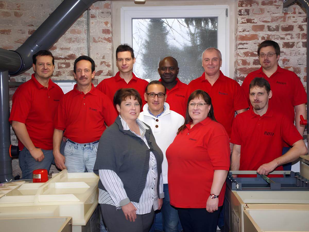 Team von Hartchrom Meuter
