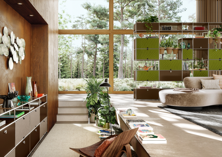Vitra Sessel und Ottoman