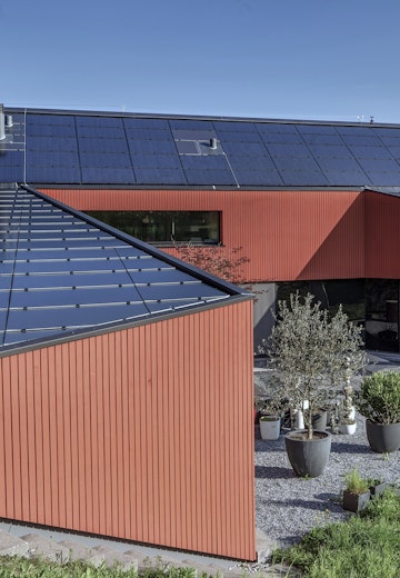 Gebäudeintegrierte Solarlösung